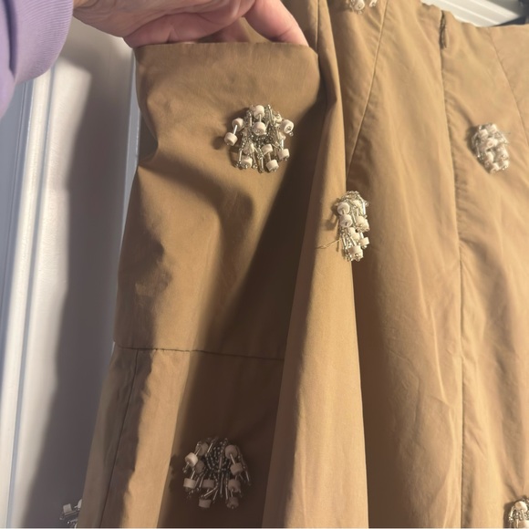 Simkhai Novanna Embellished Midi Skirt in Taupe - Picture 8 of 8